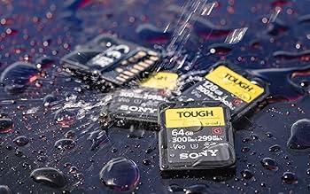 Sony 128 GB serii SF-G TOUGH specyfikacja UHS-II U3 V90 SDHC